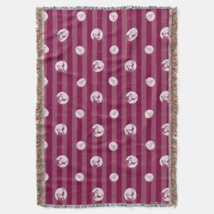 The Polar Express   Striped Santa Claus Pattern Throw Blanket