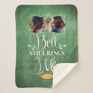 The Polar Express "The Bell Still Rings For Me" Sherpa Blanket