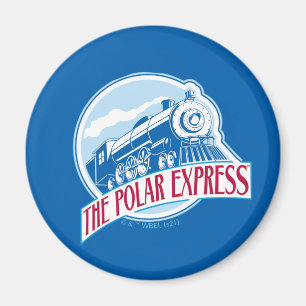 The Polar Express   Train Badge Magnet