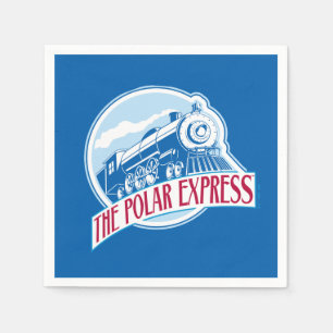 The Polar Express Train Badge Napkin
