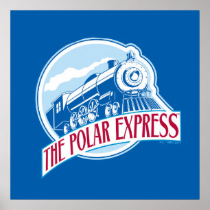 The Polar Express   Train Badge Poster
