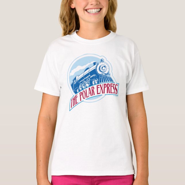 The Polar Express | Train Badge T-Shirt (Front)