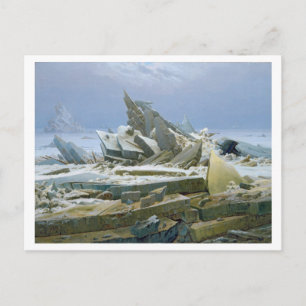 The Polar Sea, 1824 Postcard