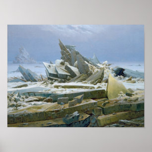 The Polar Sea, 1824 Poster