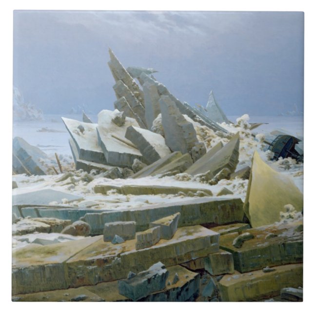 The Polar Sea, 1824 Tile (Front)