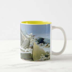 The Polar Sea, 1824 Two-Tone Coffee Mug