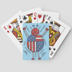 The Political Bug Playing Cards