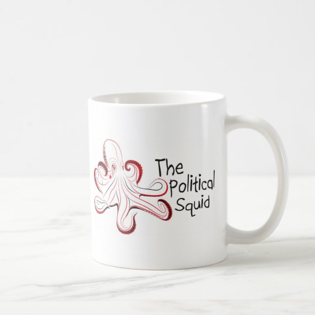 The Political Squid Coffee Mug (Right)