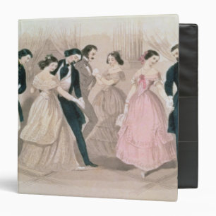 The Polka Fashions, from Godey's Lady's Book Binder