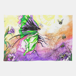 The Pollinatin Prominade Kitchen Towel