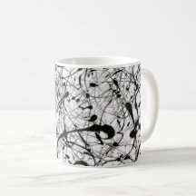 The Pollock's Mug - Number 4 - Art Mug Series
