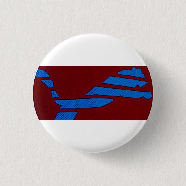 The Ponce  1 Inch Round Button (Front)