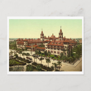 The Ponce De Leon, St. Augustine, Fl c1902 Vintage Postcard