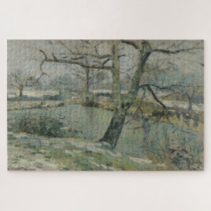 The Pond at Montfoucault, Effect of Winter 1874 Jigsaw Puzzle