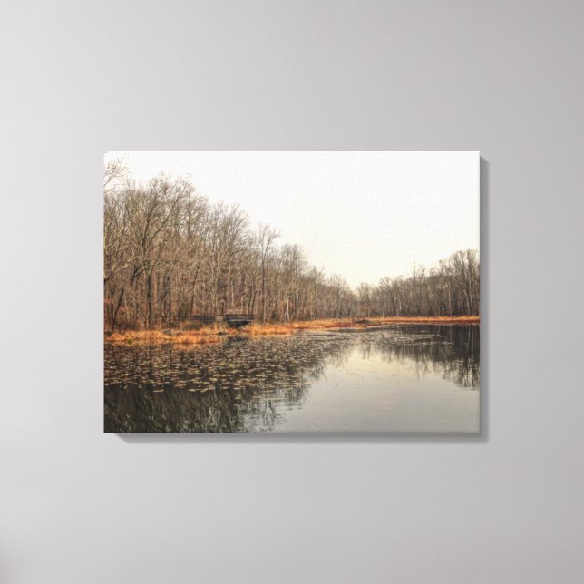The Pond Canvas Print (Front)