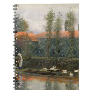 The Pond of William Morris Works at Merton Abbey ( Notebook