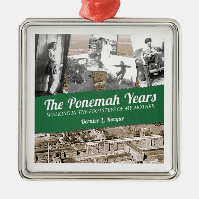 The Ponemah Years... Metal Ornament (Front)
