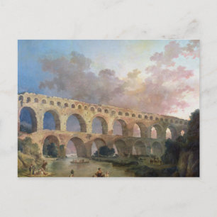 The Pont du Gard, Nimes, c.1786 Postcard