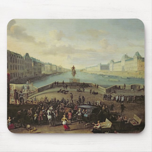 The Pont Neuf, Paris, 1665-69 Mouse Pad (Front)