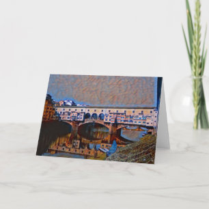The Ponte Vecchio Card