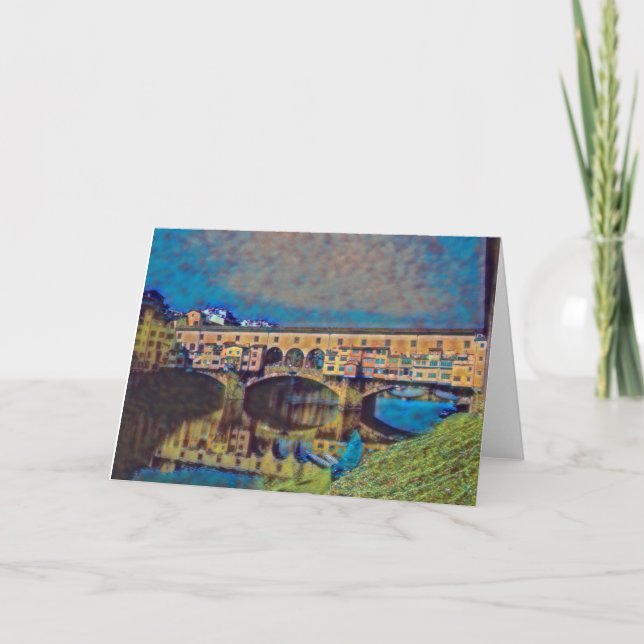 The Ponte Vecchio Card (Front)