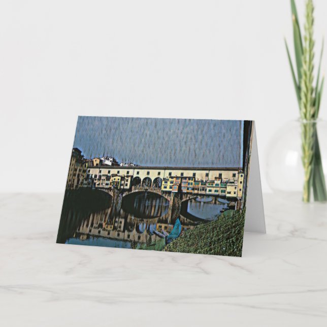The Ponte Vecchio Card (Front)