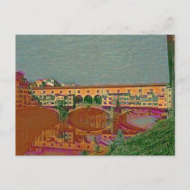 The Ponte Vecchio Card (Front)