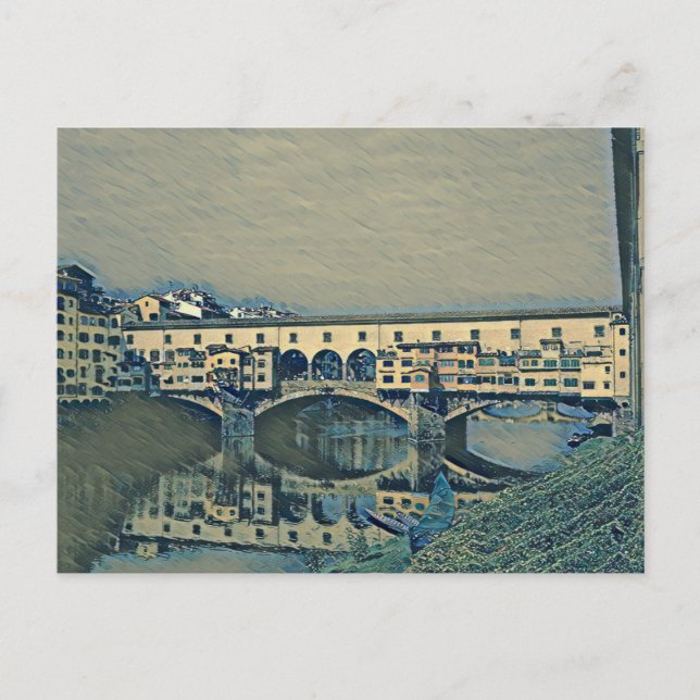 The Ponte Vecchio Card (Front)