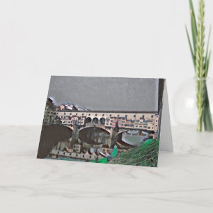 The Ponte Vecchio Card
