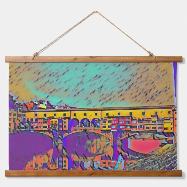The Ponte Vecchio Hanging Tapestry (Front)