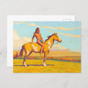 The Pony Boy, 1920 by Maynard Dixon Postcard