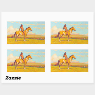 The Pony Boy, 1920 by Maynard Dixon Sticker