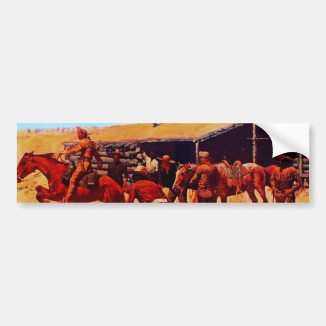 The Pony Express Bumper Sticker (Front)