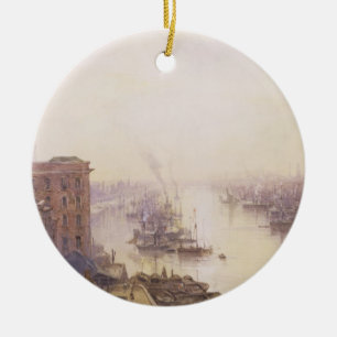 The Pool from the Adelaide Hotel, London Bridge Ceramic Ornament
