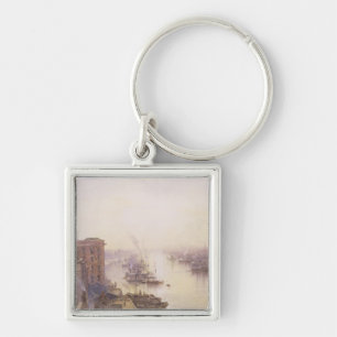 The Pool from the Adelaide Hotel, London Bridge Keychain