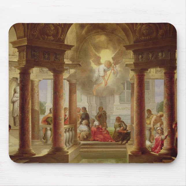 The Pool of Bethesda, 1645 Mouse Pad (Front)