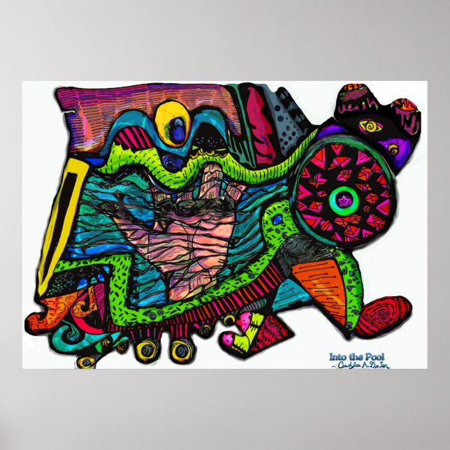 The Pool of Creation stephen king inspired image Poster (Front)