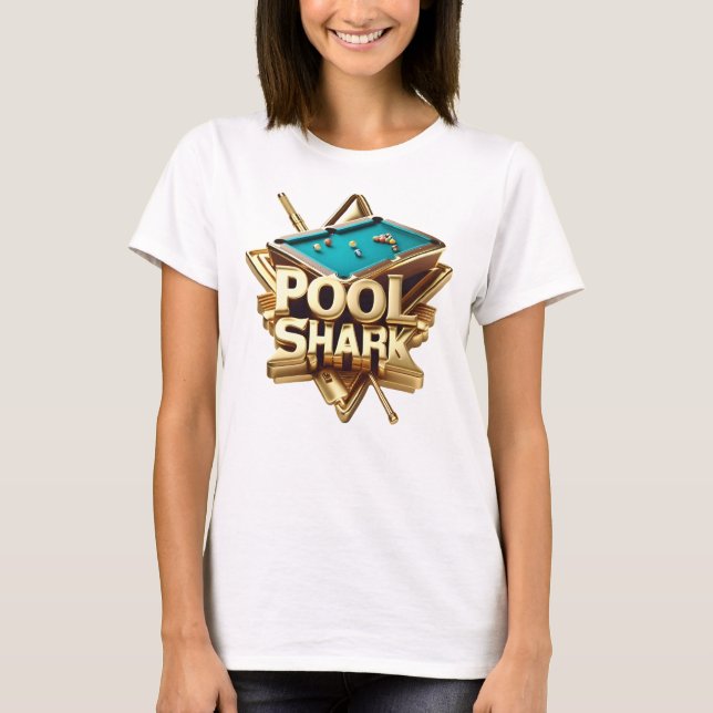 The Pool Shark Champion T-Shirt (Front)