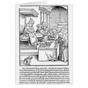 The Pope selling Indulgences