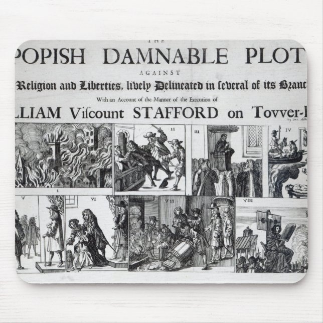 The Popish Damnable Mouse Pad (Front)
