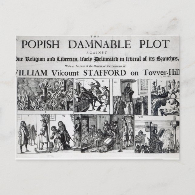 The Popish Damnable Postcard (Front)