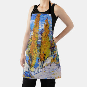 The Poplars at Saint-Rémy, Van Gogh Apron