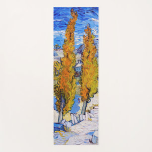 The Poplars at Saint-Rémy, Van Gogh Yoga Mat