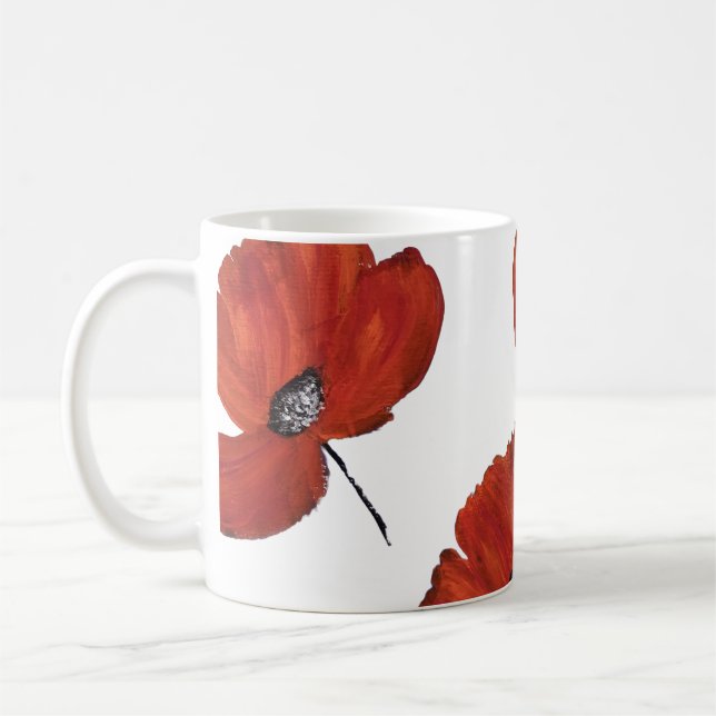 The Poppies      Coffee Mug (Left)