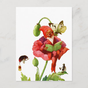 The Poppy Gnome Postcard