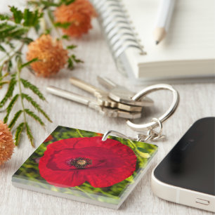 The poppy series #2 keychain