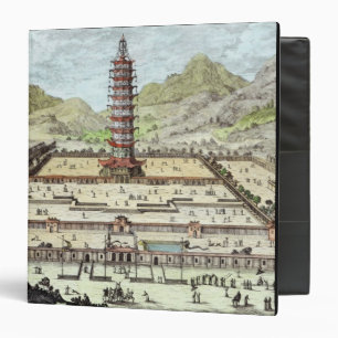 The Porcelain Tower of Nanking, plate 12 from 'Ent Binder