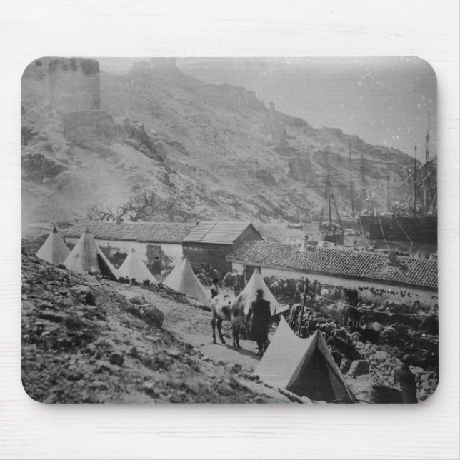 The Port at Balaklava Mouse Pad (Front)