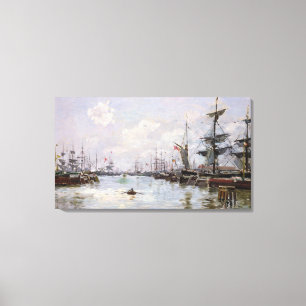 The Port Canvas Print
