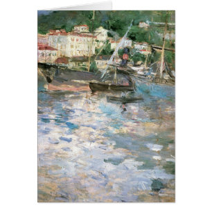 The Port, Nice by Berthe Morisot, Vintage Fine Art